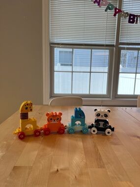 LEGO Duplo Animal Train Building Blocks Set